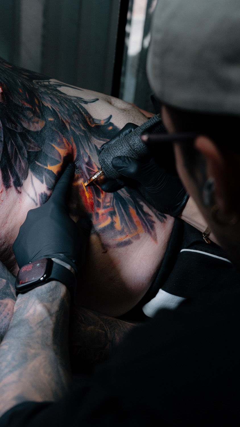 Tatuaje realizado en Éxodo 47