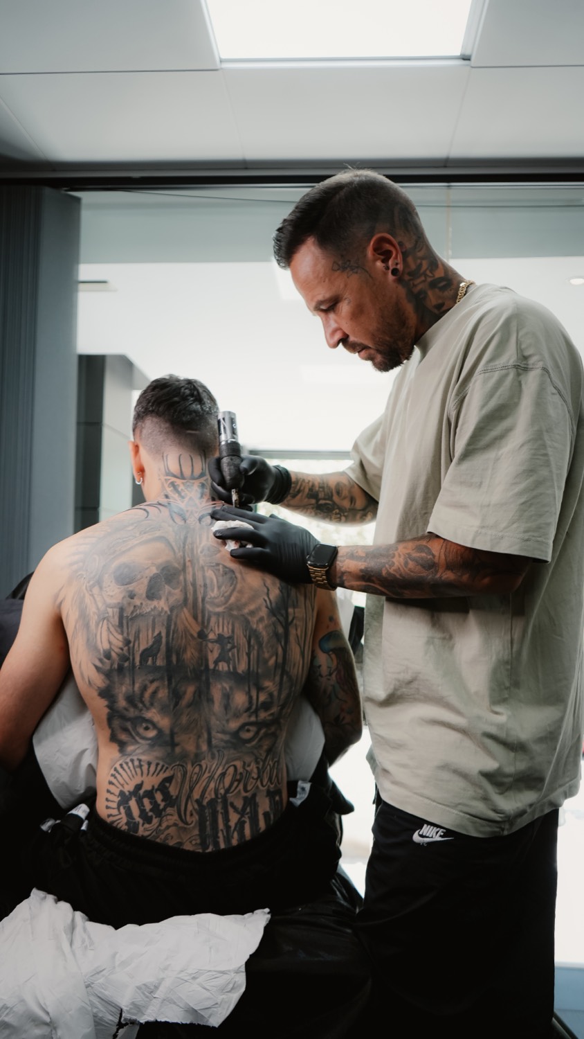 Tatuaje realizado en Éxodo 47