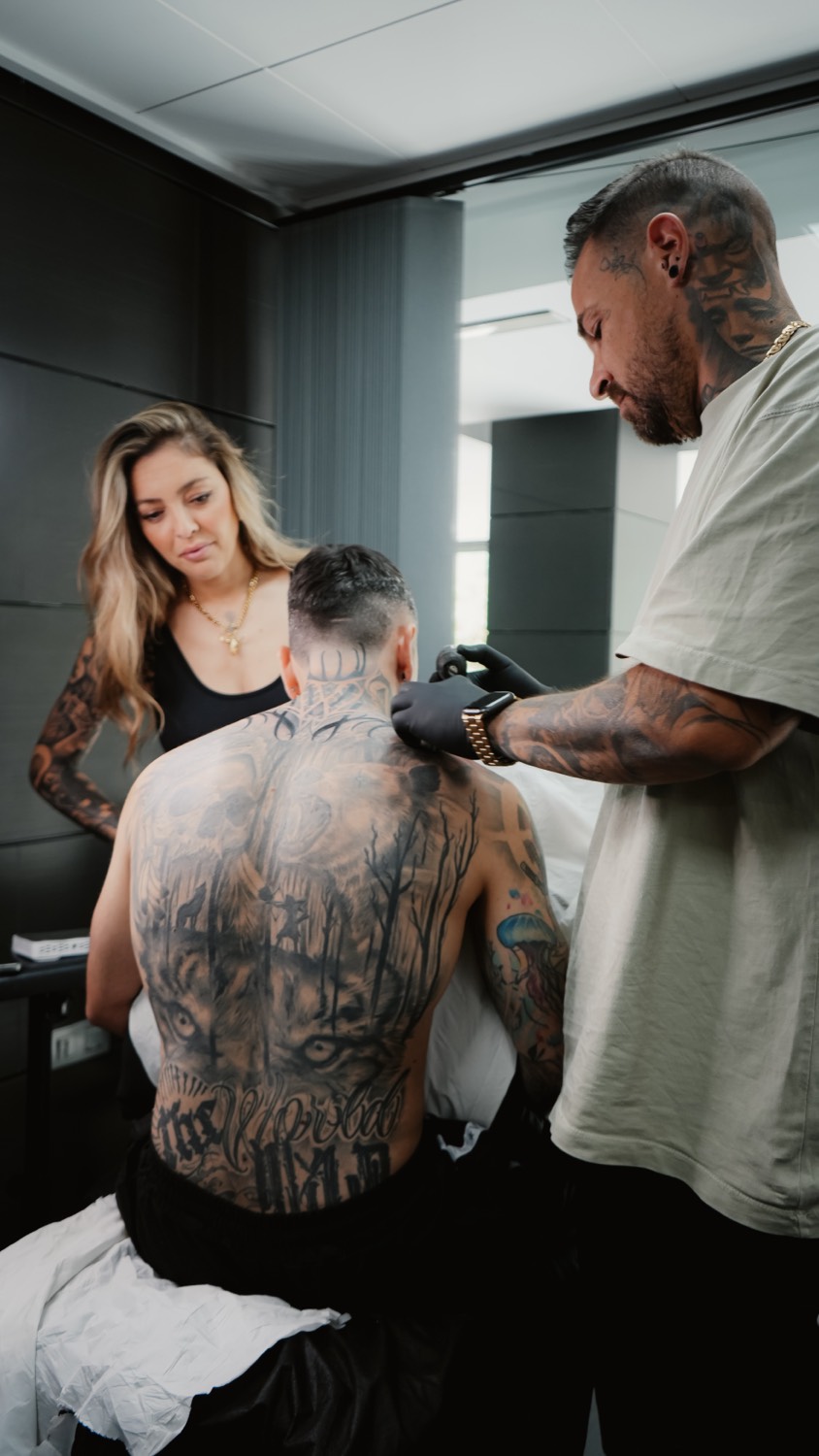 Tatuaje realizado en Éxodo 47