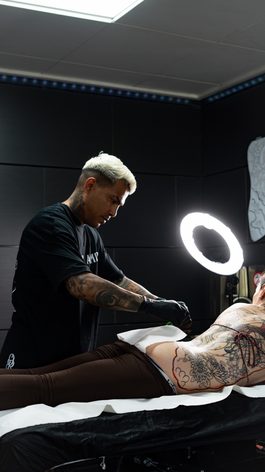 Tatuaje realizado en Éxodo 47