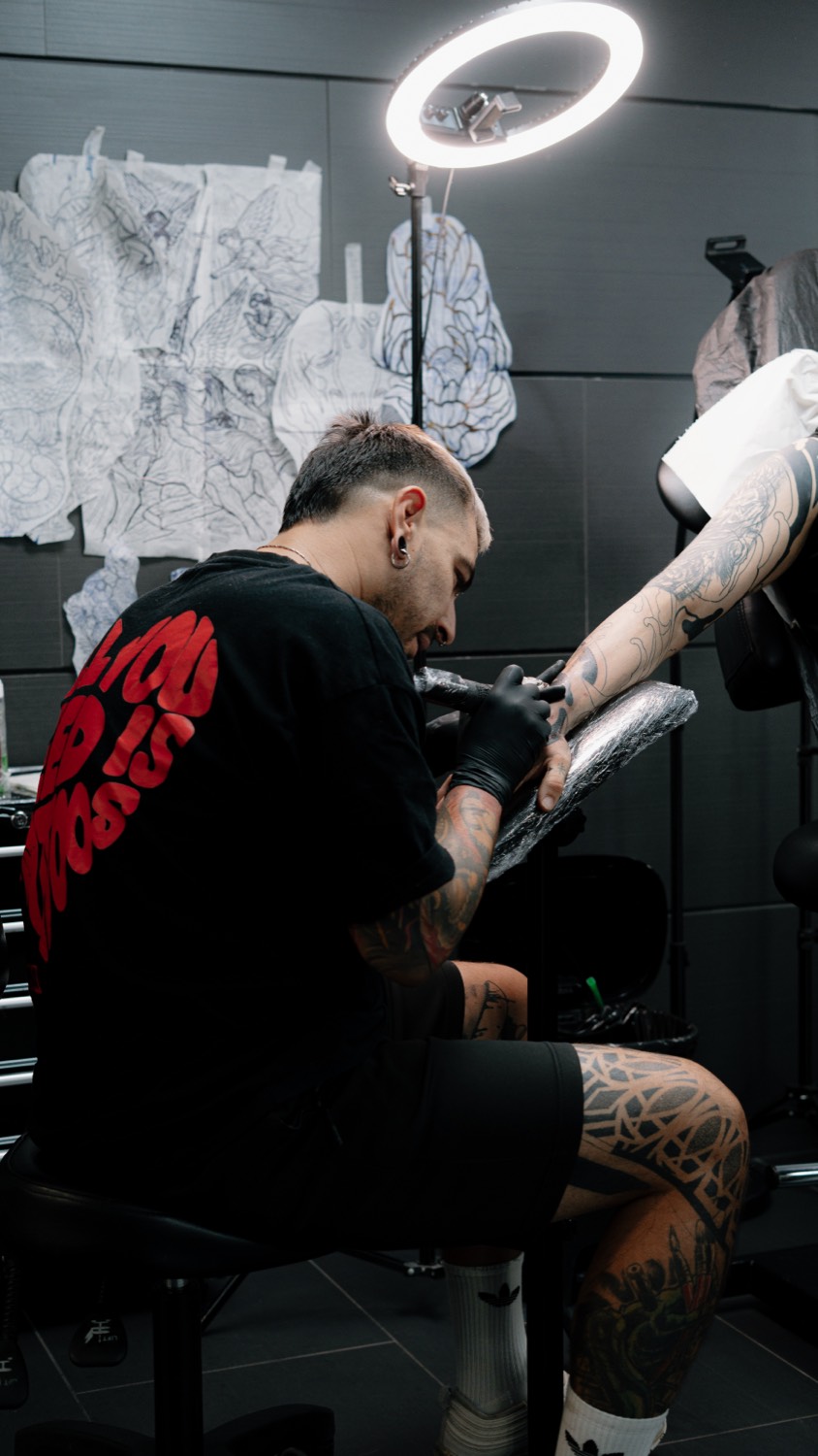 Tatuaje realizado en Éxodo 47